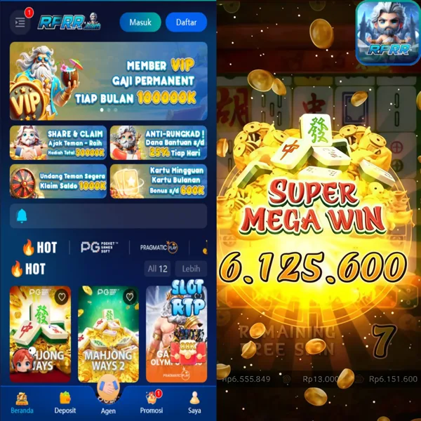 RPRR Bonus Member Baru 100%