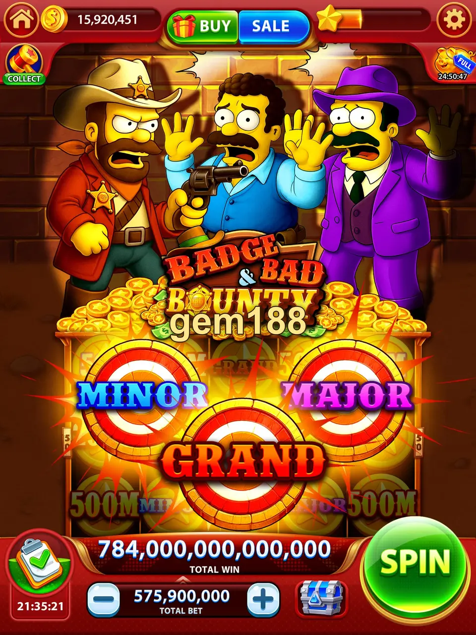 gem188 Tangkapan Layar Resmi APK